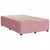 Vidaxl Box spring postelja z vzmetnico roza 120x200 cm žamet