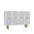 Hanah Home Konzolni sto Woise Bohem KM120, 120x75x29.6 cm, Beli
