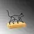 Atelier Del Sofa Dekorativna figura Meow, 17x8x17 cm, Crna
