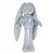 Zajček z dolgimi ušeski Doll Rabbit Blue Lapinoo Kaloo moder 25 cm iz nežnega materiala v darilni embalaži od 0 mes