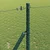 vidaXL hexagonalna ograja zelena 1,4x10 m jeklena