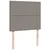 Vidaxl Box spring postelja z vzmetnico taupe 120x200 cm blago