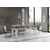Ityhome Ityhome 90 x 77 konzolna miza bela/rjava, (20847907)