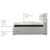 Boxspring postelja Softy 180x200 cm