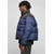 AOP Retro Puffer Jacket Dark Blue Damast Aop