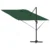 Roma Suncobran Zelena 286 x 284 x 265 cm Aluminij i poliester
