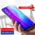 9H Full Glue kaljeno zaščitno steklo za Samsung A72 5G/4G | Črn rob