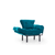 Atelier del Sofa Fotelja Nitta 95x85x70cm Petrolej