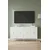Hanah Home komoda Ayshe 150, 150 cm, bela / srebrna