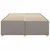 Vidaxl Posteljni okvir brez vzmetnice taupe 160x200 cm blago