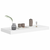 Plutajuće zidne police 4 kom bijele 60 x 23,5 x 3,8 cm MDF