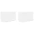 vidaXL Viseča omarica Riga 2 pcs Bela 60 x 31 x 40 cm Konstruiran les