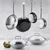 Non-stick wok pan, aluminium, 30 cm/4.3 L, Proline - Korkmaz