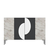 Hanah Home Konzolni sto Afra KM120, 120x75x29.6 cm, Antracit-srebrne boje