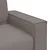 Trosjed Sofa Taupe 180 cm Tkanina