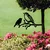 Aberto Design Dekorativna figura Bird On The Branch 02, 40x20 cm, 1.5 mm