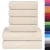 Set ručnika FROGN od 6 dijelova krem boje 360 g/m2