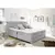 BOXSPRING KREVET 180/200 cm  svetlosiva