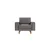Atelier del Sofa Fotelja Sparrow 1, Siva