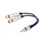 shumee Adapter 3,5 stereo vtič - 2x 6,3 mono vtičnica vitalco (A1)