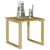 stol Prirodna 40 x 40 x 36 cm Impregnirana borovina