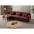 Atelier del Sofa Ugaona garnitura Flexy Relax, 285 x 150 x 100 cm, Crvena