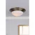 Där Lighting BAR5075 - Plafonsko svetlo za kupatilo BARCLAY 1xE27/60W/230V, prečnik 38 cm, mesing