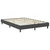 Vidaxl Posteljni okvir boxspring sivo blago 140x200 cm