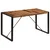 Vidaxl Jedilna miza 140x70x75 cm trden palisander