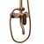 Komplet za prhanje REA DROP Brush Copper