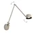 LED prigušiva zidna lampa SAVINA LED/9W/230V bež
