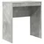 Stol s ladicama s policom s pohranom 2 pcs Betonski sivi
