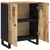 Vidaxl Komoda 60x33x75 cm trden mangov les