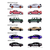 Avtomobilček Deluxe Cars 7,5 cm, 6 vrstic