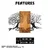 Murmure des Feuilles -1 BlackWalnut Decorative Wooden Wall Accessory