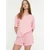 Trendyol Milla Ženski set pidžame Thmss22Pt0422, Roze