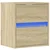 Zidni TV ormarić LED boja hrasta sonome 41x31x45 cm