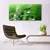 tulup.si Steklena slika Grass dew drops 140x70 cm 2 obešalnika