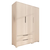 HANAH HOME Ormar Flora 137 White