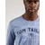 TOM TAILOR Majica  marine / svetlo modra / bela