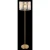 Globo 15698SM - Podna lampa GORLEY 1xE27/60W/230V zlatna