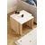 Hanah Home set umetnutih stočića Arya, 48 cm, hrast Sonoma / beli