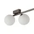 TK Lighting Stropna svetilka Imelo, rjava, 6-žarčkov, steklo, dolžina 200 cm - spalnica - rjava, bela