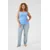 KAFFE CURVE Top KCCarina azur