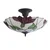 Endon 111896 - Plafonski luster Tiffany BOTANICA 3xE27/10W/230V, prečnik 45 cm