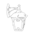 Lessentiel Maison Spoljna zidna lampa BAP-68181-BSY-M4, 33 cm, IP65, E27, 40W, Crna