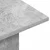 Konzolna stolica Betonska siva 100 x 30 x 75 cm