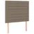 vidaXL vidaXL Box spring postelja z vzmetnico taupe 90x190 cm blago, (20893343)