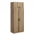 Hanah Home Garderober Kale-2237, 90x235x52 cm, Hrast