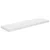 Plutajuće zidne police 2 kom sjajne bijele 90x23,5x3,8 cm MDF